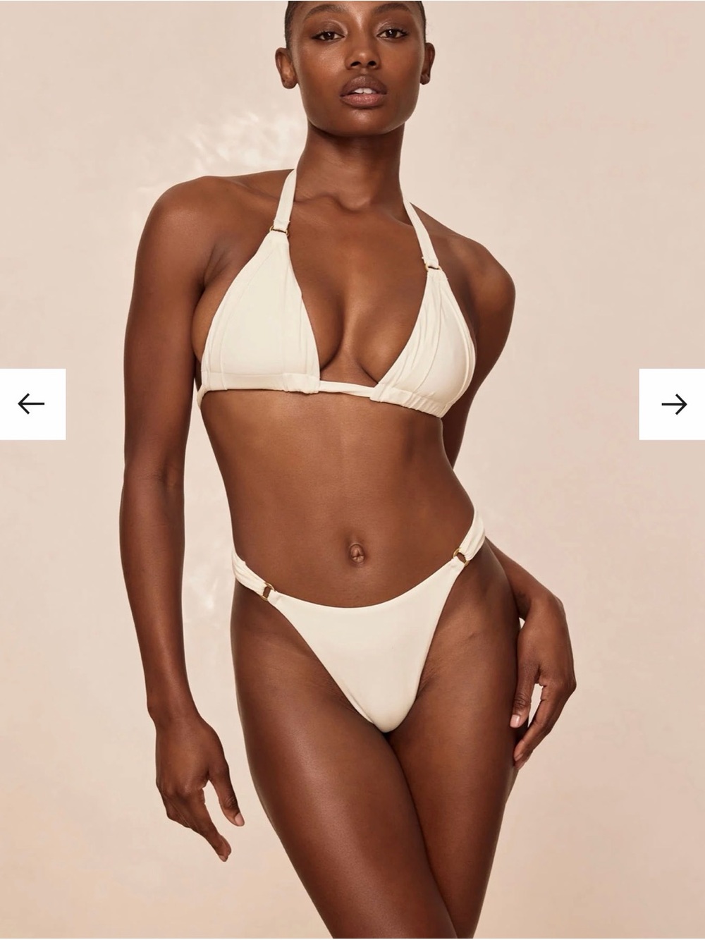 Monday Swimwear Morocco bottom in ivory